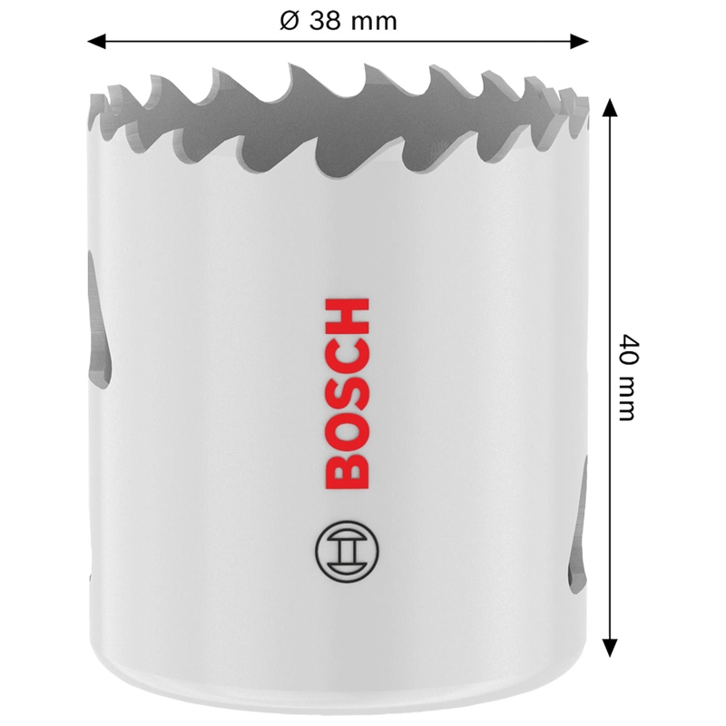 SIERRA COPA BI-METAL BOSCH MULTI MATERIAL Ø 38MM (1-1/2'') - 4