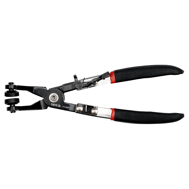 ALICATE 45° PARA ABRAZADERAS DE MANGUERA YATO YT-0651 215MM - 2