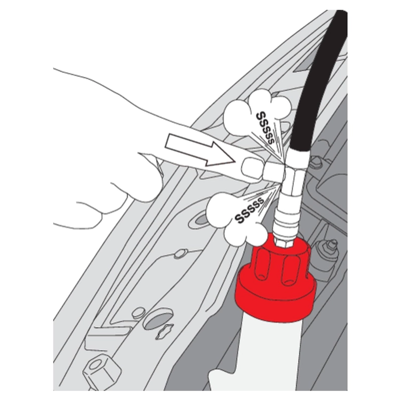 KIT PROBADOR DE PRESION PARA RADIADOR 14 PIEZAS YATO YT-0672 - 6
