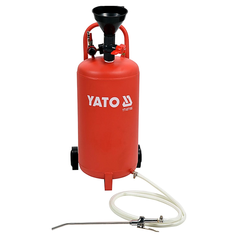 CARGADOR DE ACEITE NEUMATICO YATO YT-07195 20L CON RUEDAS - 1