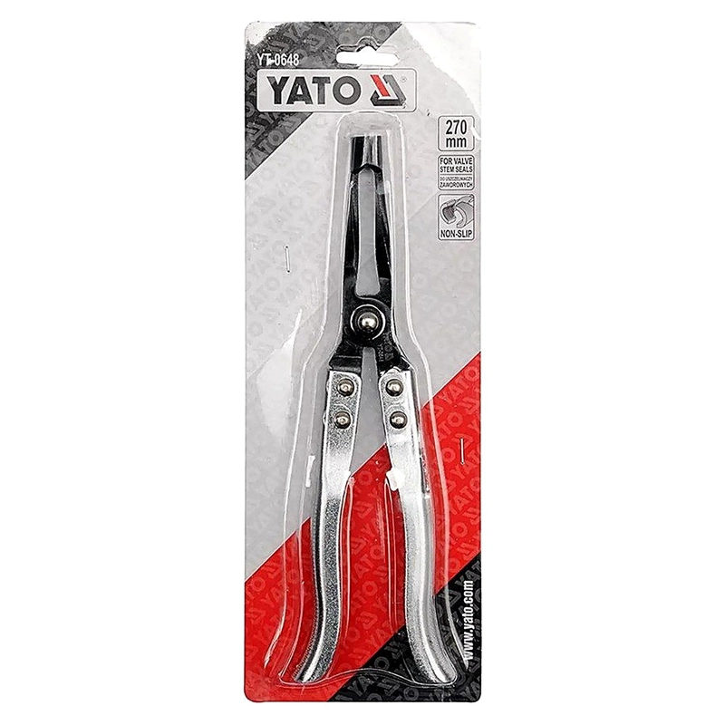 ALICATE PARA RETENES DE VALVULA YATO YT-0648 270MM - 2