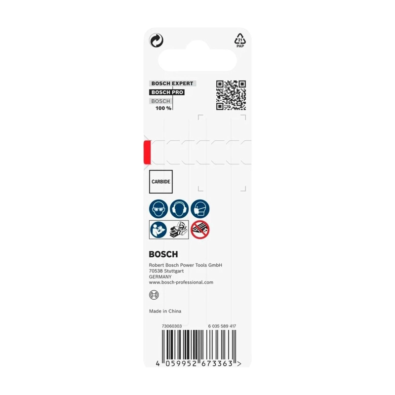 CUCHILLA CEPILLO BOSCH 2608635902 82MM CARBURO REVERSIBLE - 4