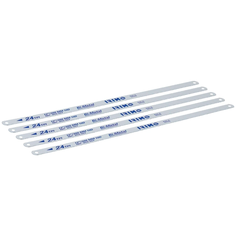 PACK 5 HOJAS SIERRA BIMETAL IRIMO FLEXIBLE 300MM 24 TPI - 2