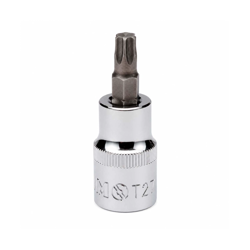 DADO PUNTA TORX IRIMO 1/2'' T27 60MM ACERO CROMADO - 1