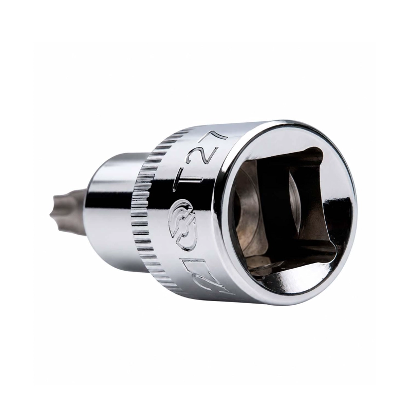 DADO PUNTA TORX IRIMO 1/2'' T27 60MM ACERO CROMADO - 2