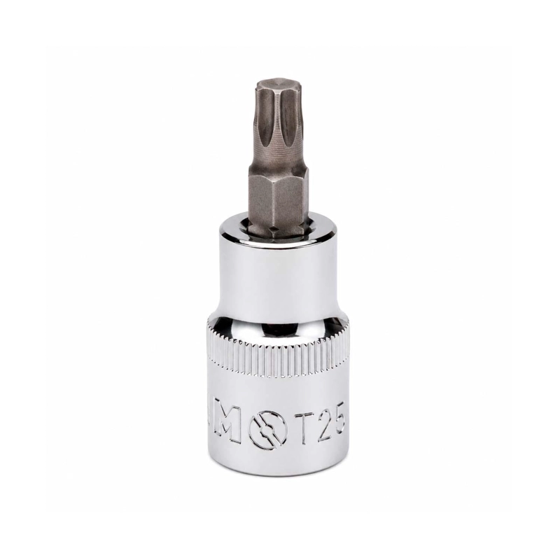 DADO PUNTA TORX IRIMO 1/2'' T25 60MM ACERO CROMADO - 1