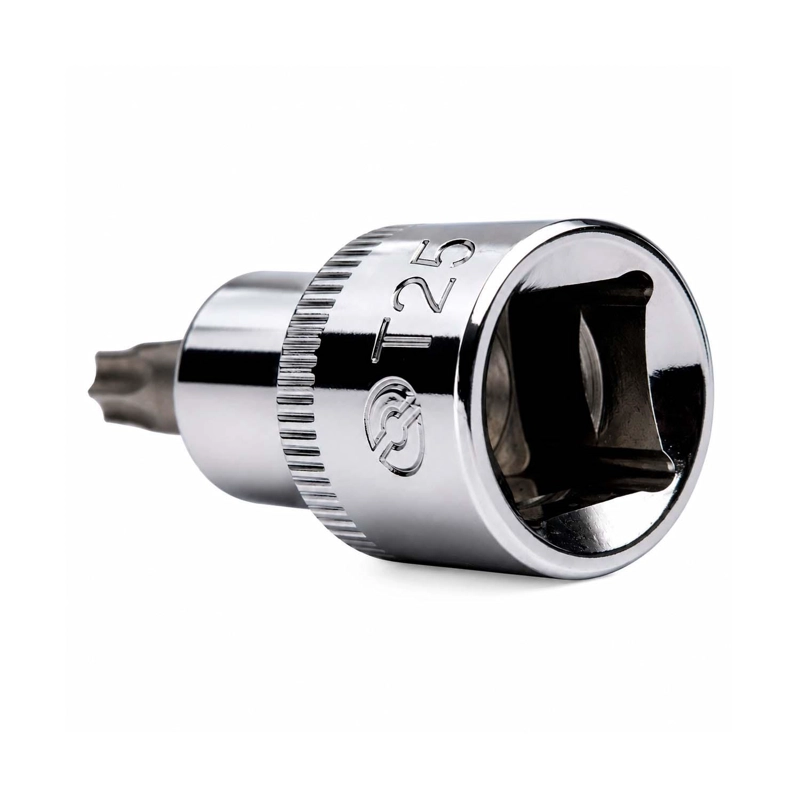 DADO PUNTA TORX IRIMO 1/2'' T25 60MM ACERO CROMADO - 2