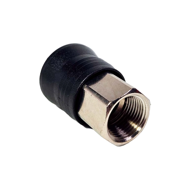 CONECTOR RAPIDO NEUMATICO IRIMO 3/8'' HEMBRA ROSCA HEMBRA - 2