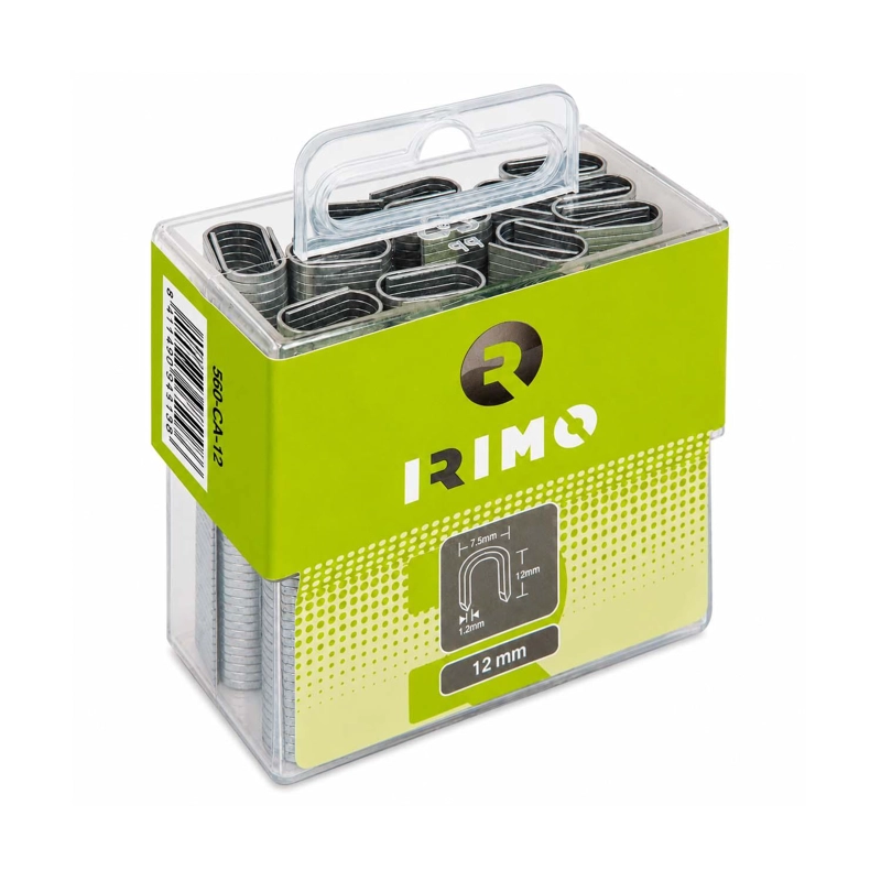 GRAPA PARA CABLE IRIMO 560-CA-12 12MM CAJA 1000 UNIDADES - 1