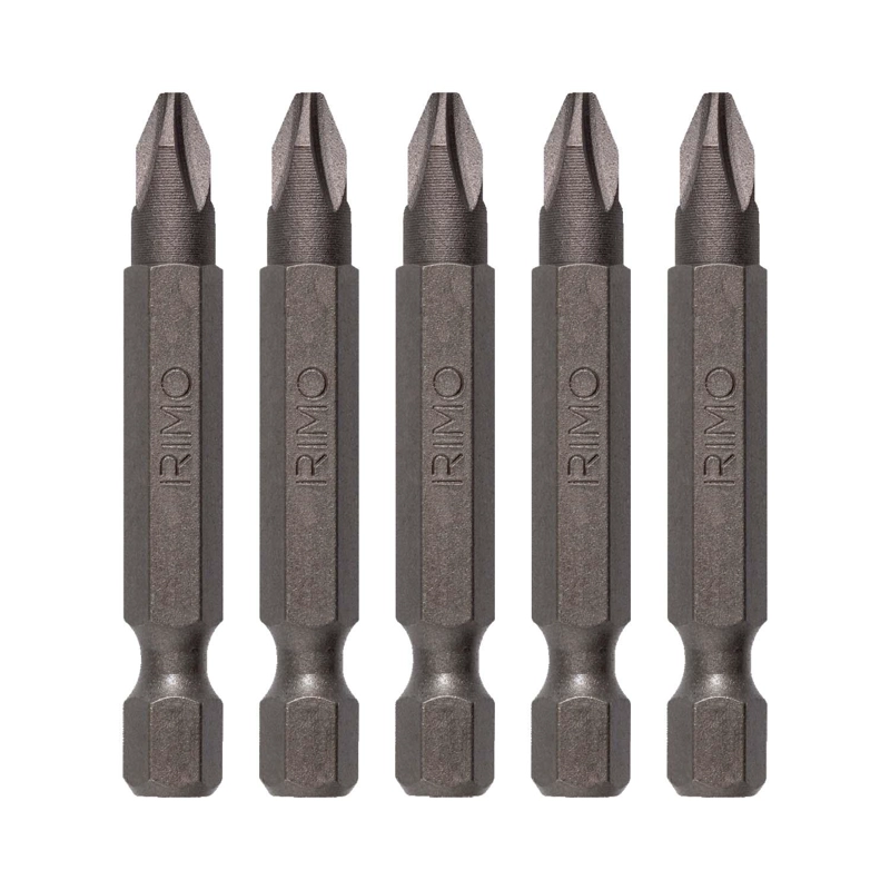 PUNTAS DE ATORNILLAR PHILLIPS PH1X50MM 5 PZAS - IRIMO - 1