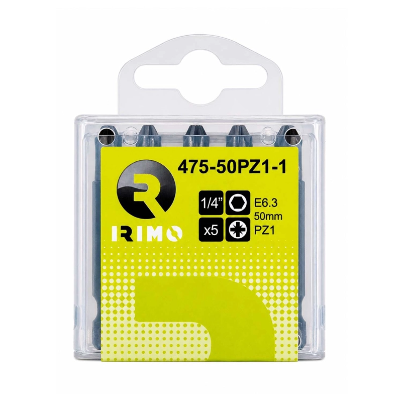 PUNTAS DE ATORNILLAR POZIDRIV PZ1X50MM 5 PZAS - IRIMO - 2