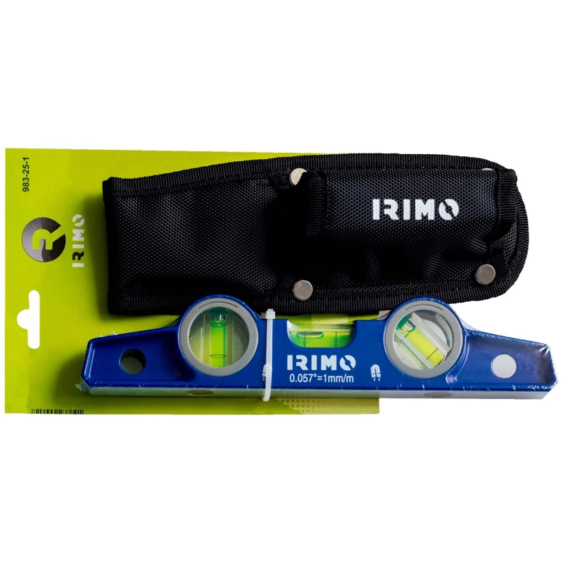 NIVEL TORPEDO ALUMINIO MAGNE TICO 250MM + BOLSA - IRIMO - 2
