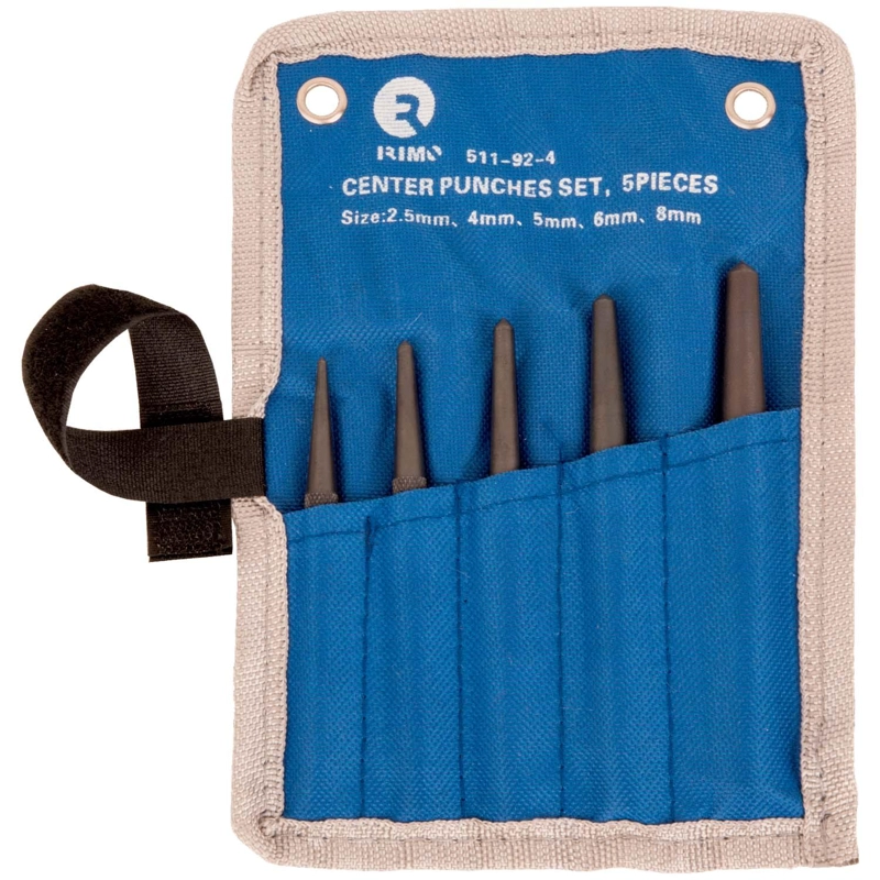 JUEGO 5 GRANETES IRIMO 511-92-4 CILINDRICOS 2,5-8MM ESTUCHE - 2