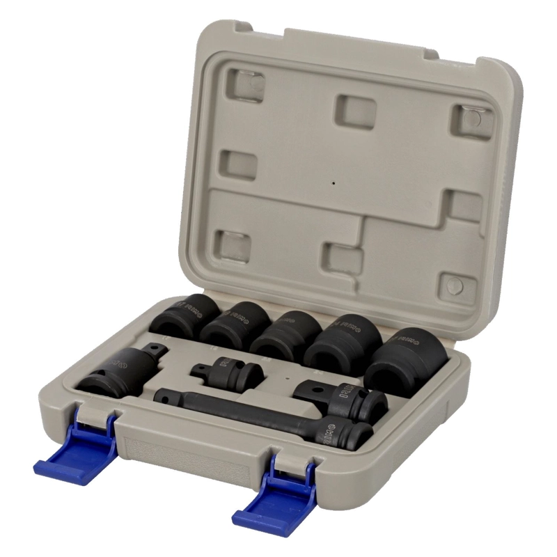 JUEGO DE DADOS DE IMPACTO DE 1/2'' 9 PZAS - IRIMO - 1