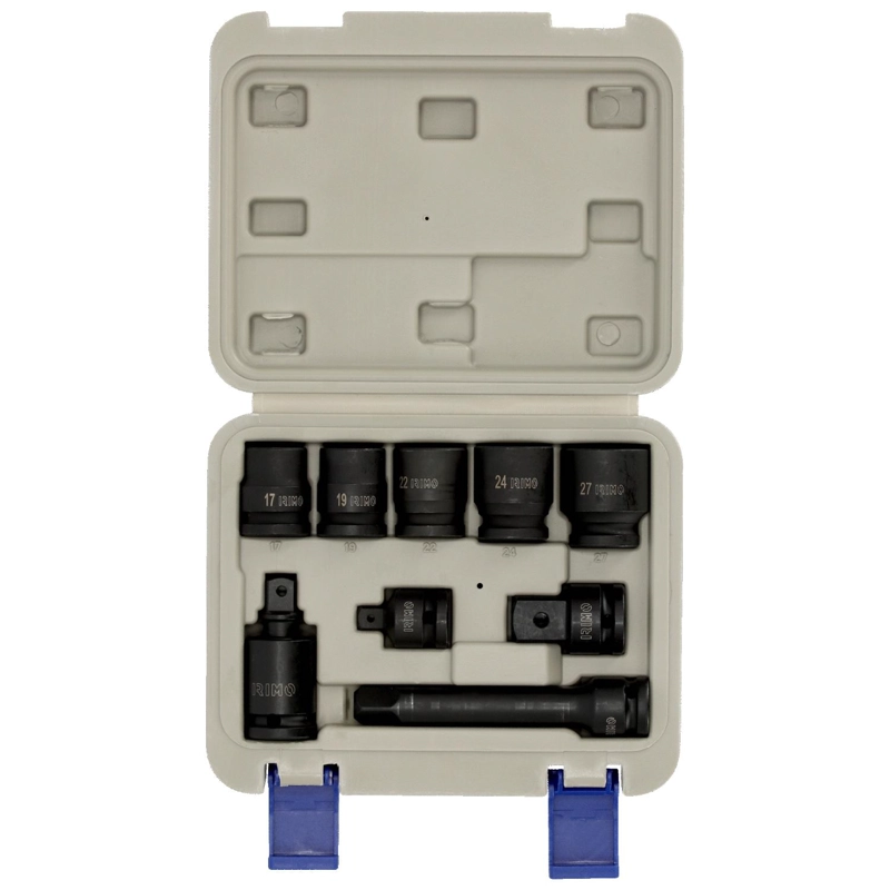 JUEGO DE DADOS DE IMPACTO DE 1/2'' 9 PZAS - IRIMO - 2