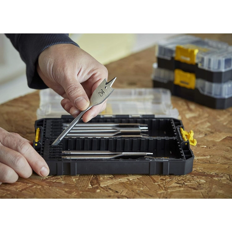 SET 8 BROCAS PLANAS MADERA FATMAX 12-32MM - STANLEY - 2