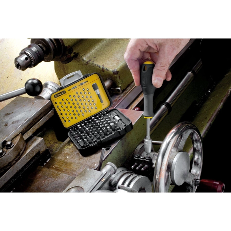 SET PUNTAS ATORNILLAR STANLEY FATMAX 1/4'' 61 PZAS 1-13-902 - 5