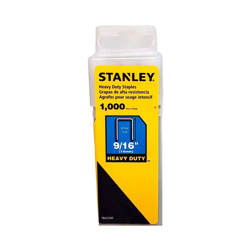 GRAPAS TRABAJO PESADO 9/16'' (14MM) 1.000 PZAS - STANLEY - 2