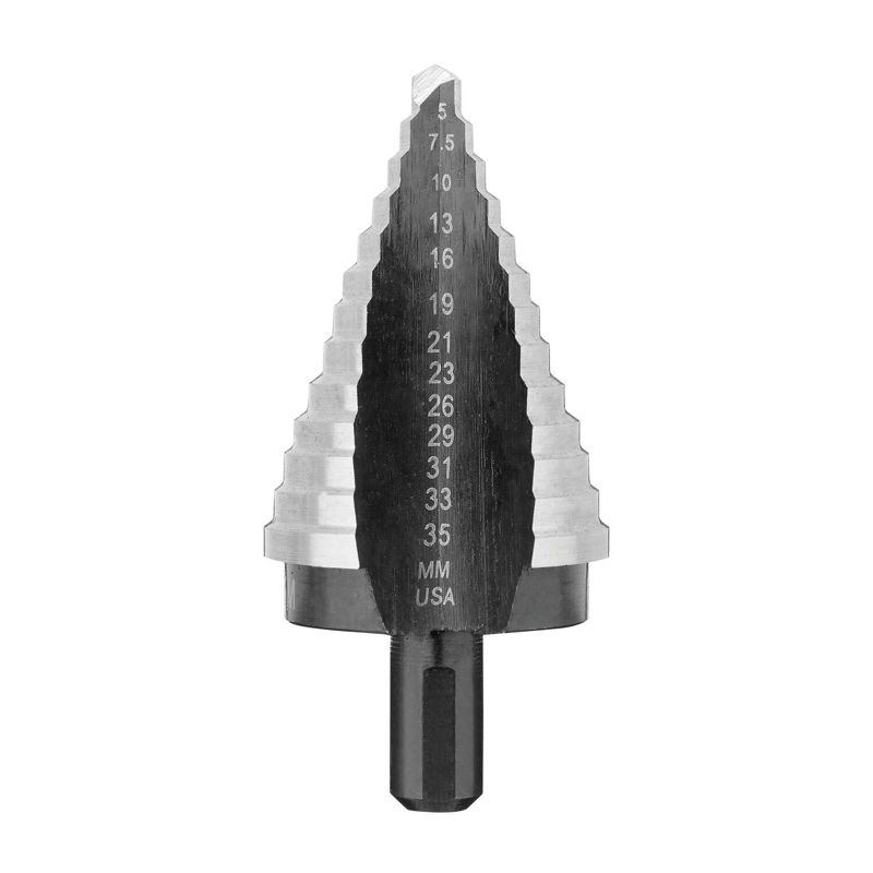 IRWIN UNIBIT BROCA ESCALONADA HSS 5-35MM 13 PASOS 11105ZR - 2