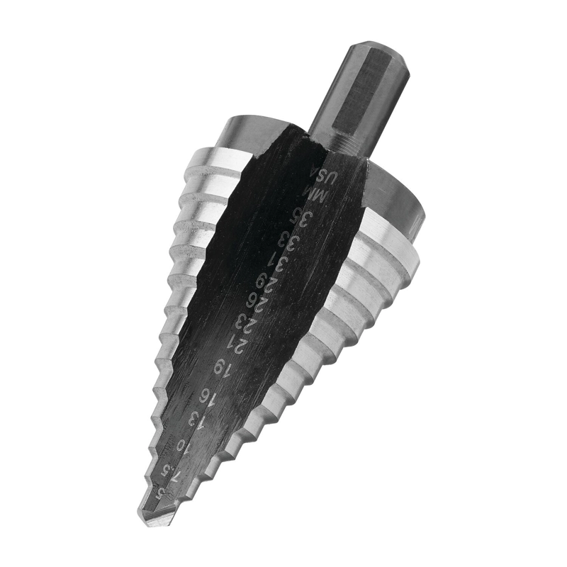 IRWIN UNIBIT BROCA ESCALONADA HSS 5-35MM 13 PASOS 11105ZR - 3