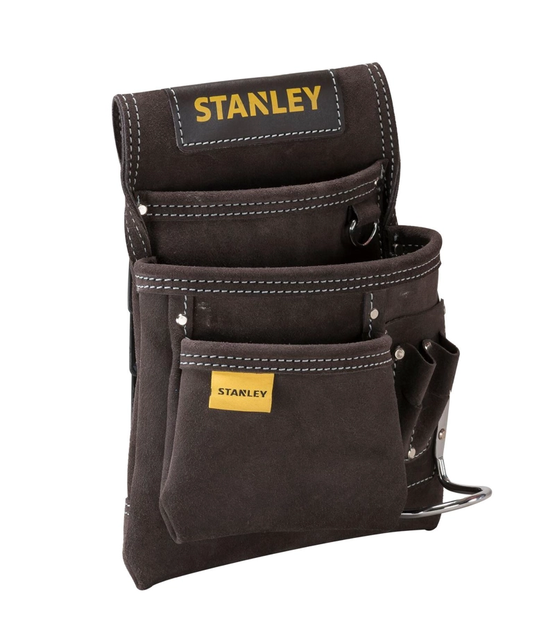 BOLSA DE CUERO STANLEY STST1-80114 MARTILLO Y CLAVOS - 1