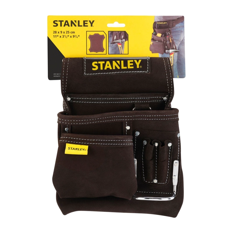 BOLSA DE CUERO STANLEY STST1-80114 MARTILLO Y CLAVOS - 4