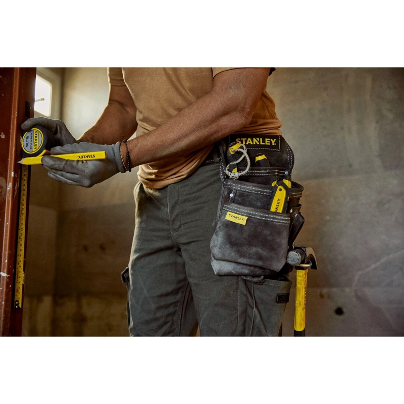 BOLSA DE CUERO STANLEY STST1-80114 MARTILLO Y CLAVOS - 5