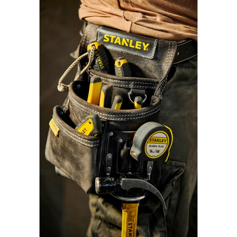 BOLSA DE CUERO STANLEY STST1-80114 MARTILLO Y CLAVOS - 8