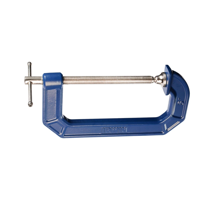 IRWIN QUICK-GRIP PRENSA C 6'' 150MM ACERO CUERPO AZUL 225106 - 1
