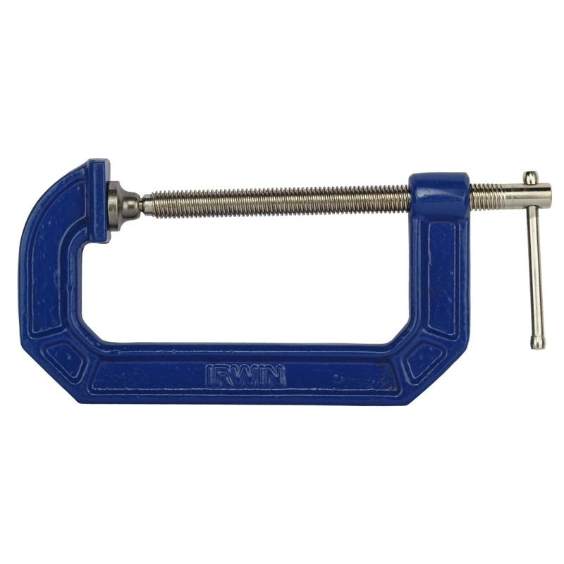 IRWIN QUICK-GRIP PRENSA C 5'' 125MM ACERO CUERPO AZUL 225105 - 1