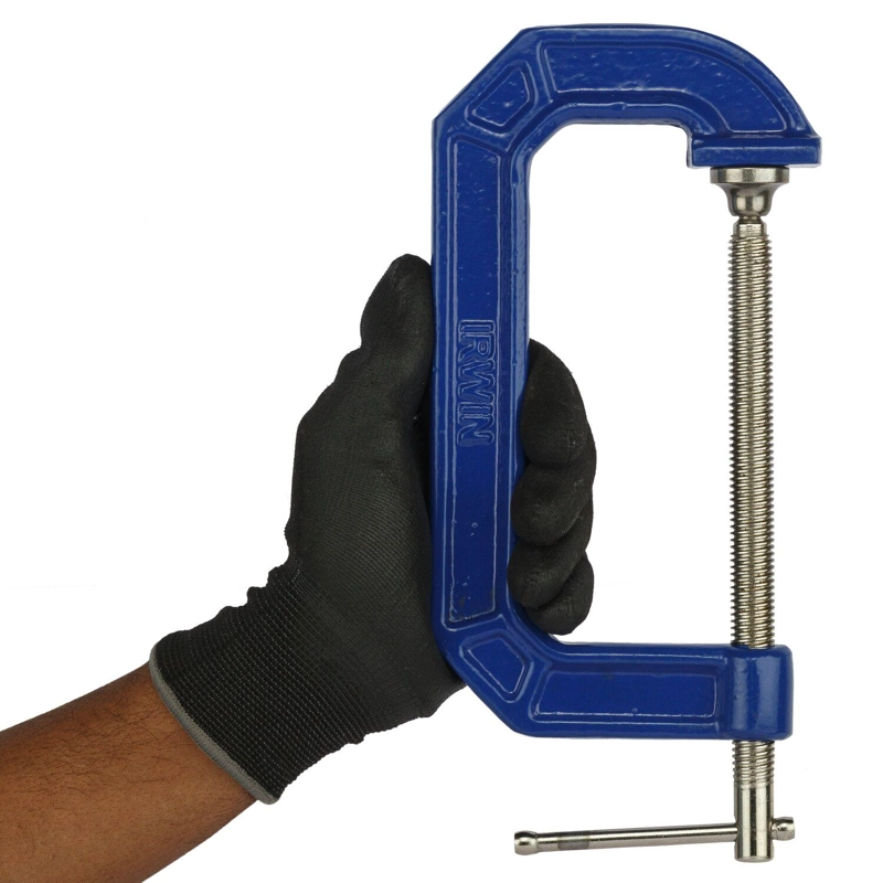 IRWIN QUICK-GRIP PRENSA C 5'' 125MM ACERO CUERPO AZUL 225105 - 5
