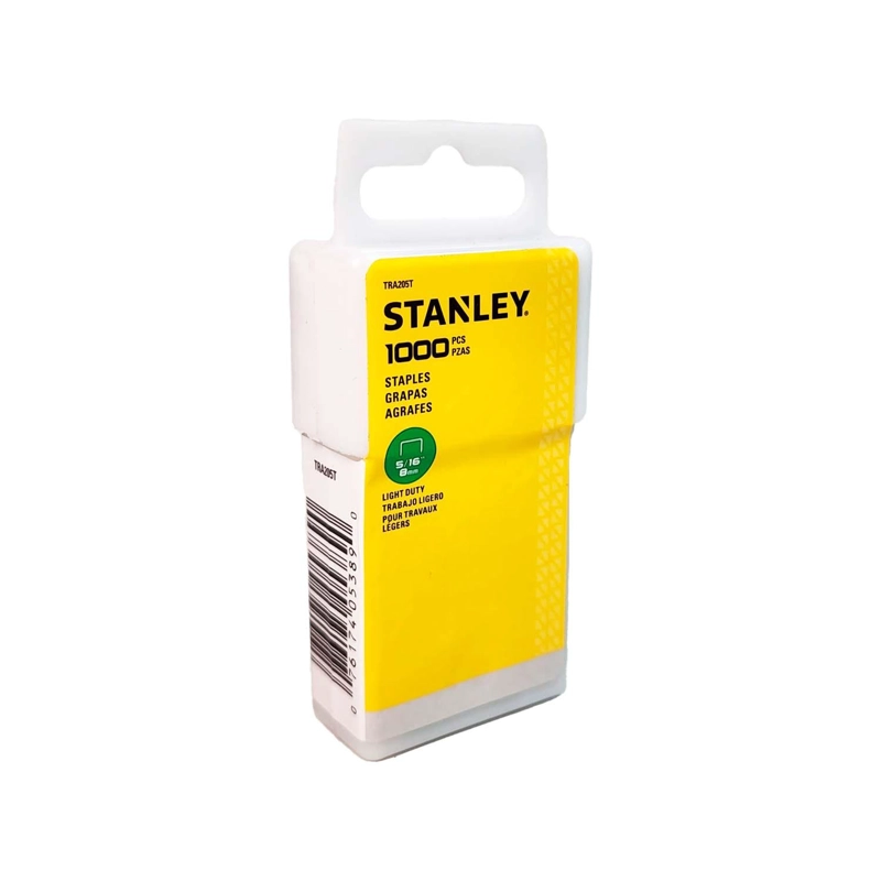 GRAPA TRABAJO LIVIANO 5/16'' (8MM) 1000 UND. - STANLEY - 2