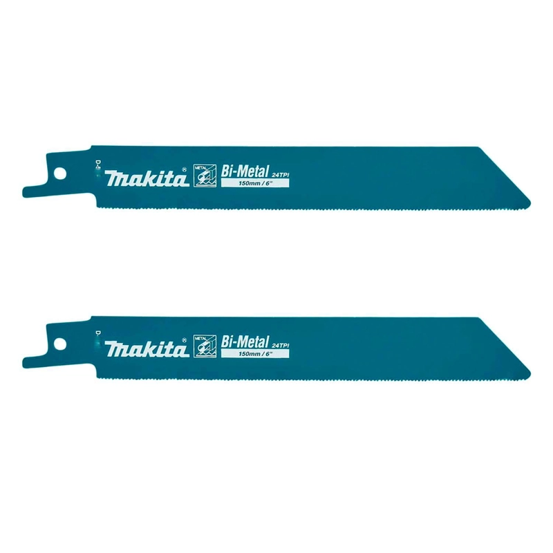 HOJA SIERRA SABLE BI-METAL METAL 150MM 24 TPI 2 PZAS MAKITA - 1