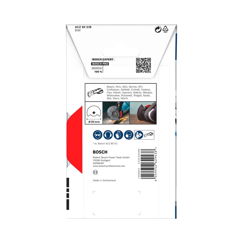 HOJA SEGMENTADA BOSCH ACZ85EIB STARLOCK BIM 85MM - 9