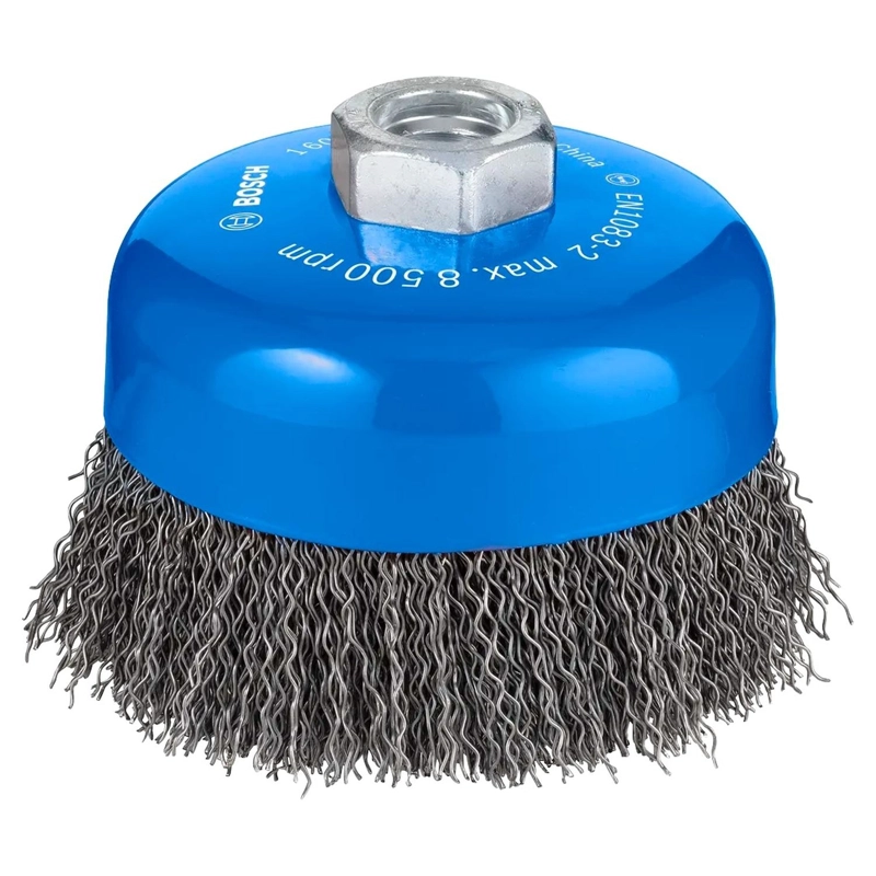 GRATA COPA ACERO ONDULADO PRO 100MM (4'') / M14 - BOSCH - 3