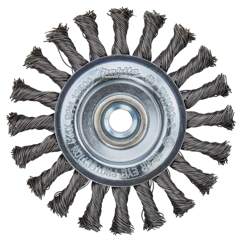 GRATA CIRCULAR PLANA ACERO TRENZADA 115X0,5MM / M14 - MAKITA - 3