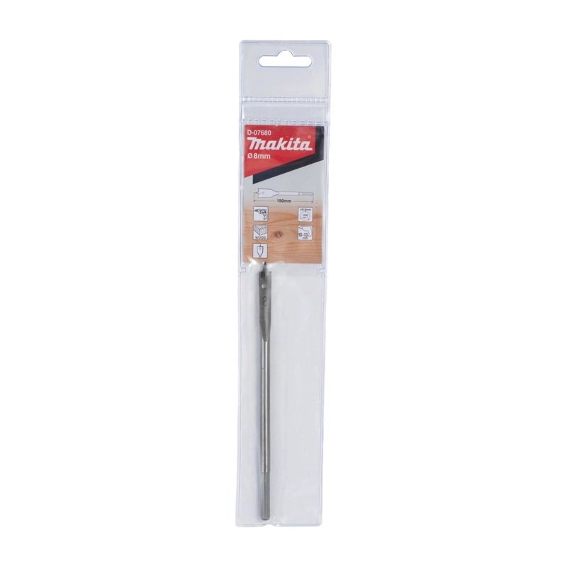 BROCA PALETA 8X150MM (PLANA) MAKITA D-07680 - 3