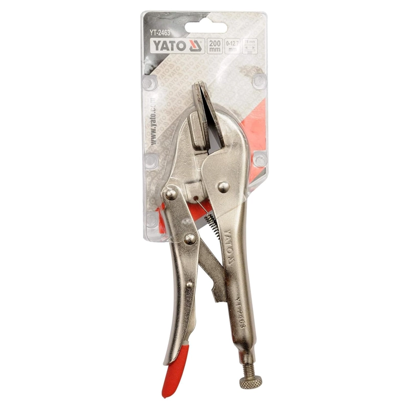 CAIMAN DE MORDAZA PLANA YATO YT-2463 200MM 8'' PARA SOLDAR - 4