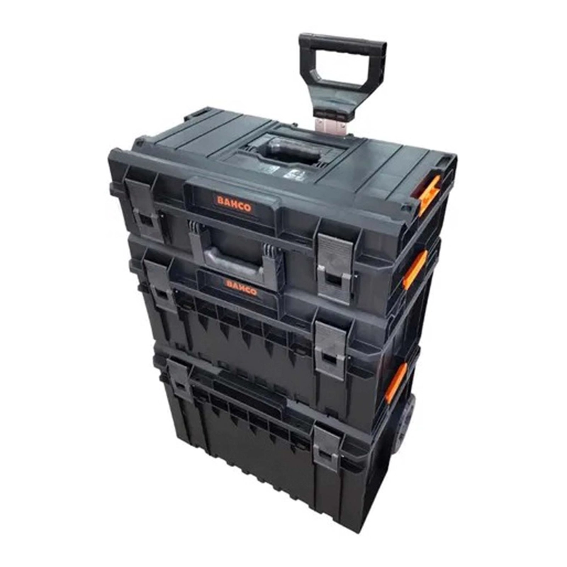 CAJA ORGANIZADORA APILABLE 3-1 CON RUEDAS - BAHCO - 2