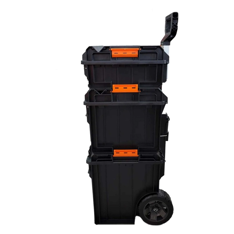 CAJA ORGANIZADORA APILABLE 3-1 CON RUEDAS - BAHCO - 3