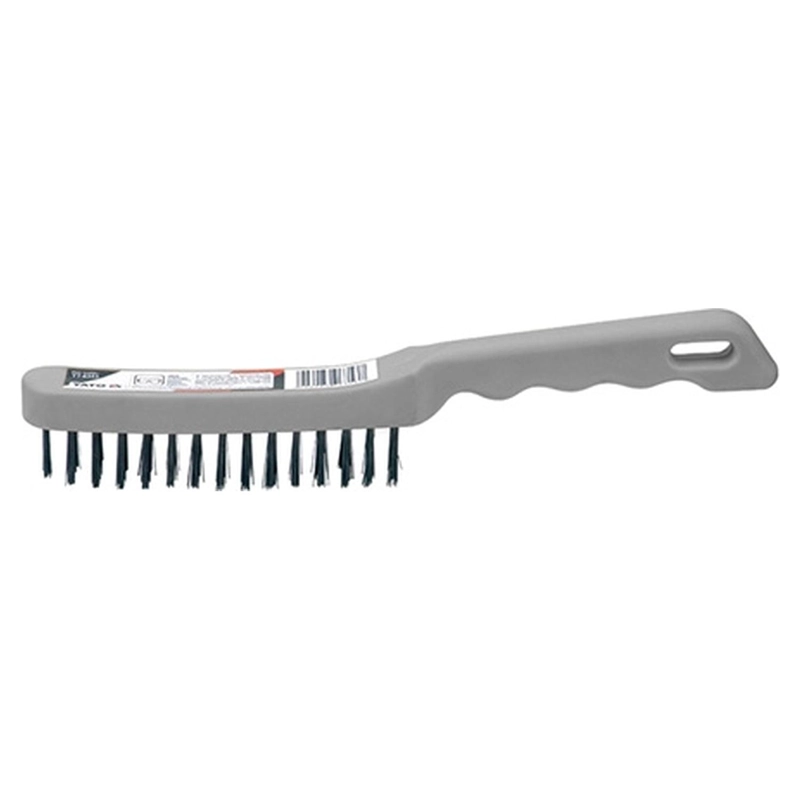 ESCOBILLA DE ACERO 260MM YATO YT-6354 MANUAL 4 FILAS - 2