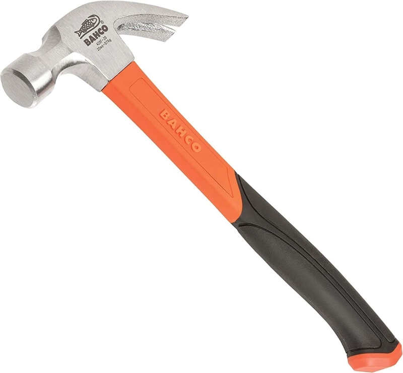 MARTILLO DE UÑA CON MANGO DE GOMA 20 OZ - BAHCO - 1
