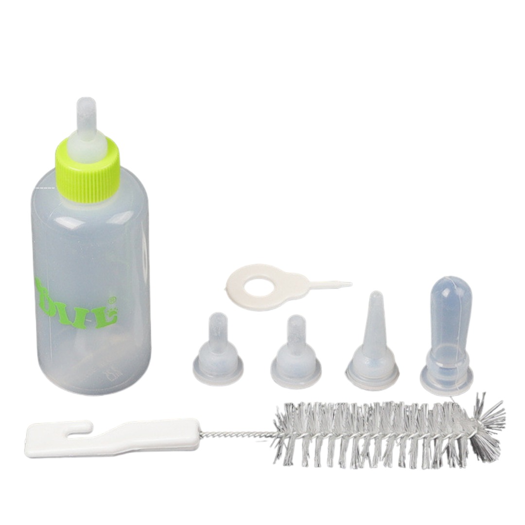 MAMADERA MASCOTAS LECHE PERRO Y GATO 60ML | VERDE - 7