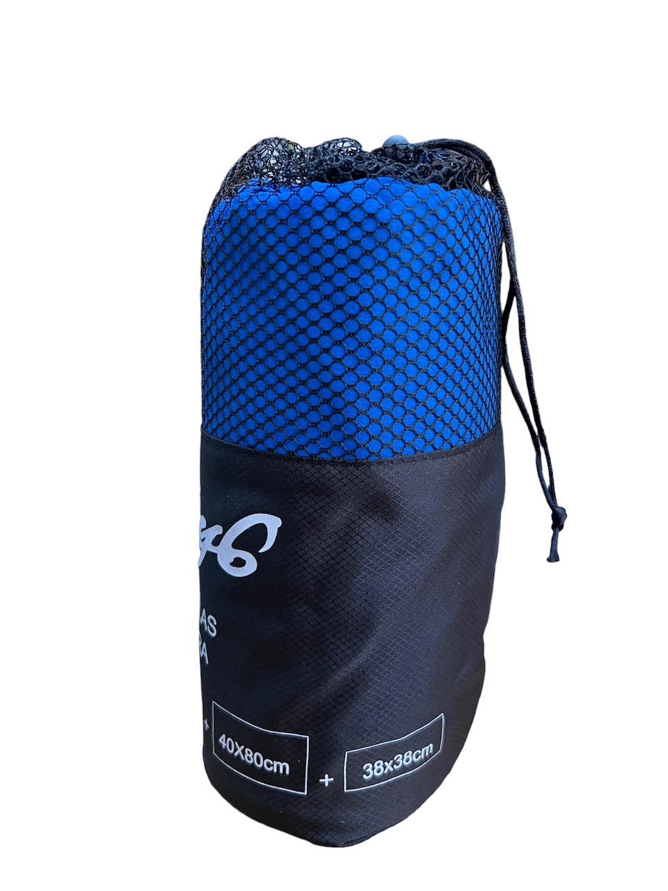 TOALLA BAÑO BAY6 VIAJE MICROFIBRA DE SECADO RAPIDO 3 PCS | AZUL - 3