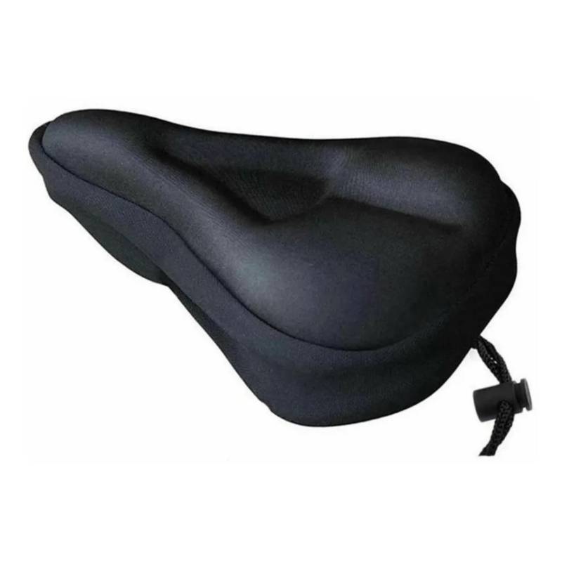 FORRO ASIENTO DE BICICLETA CUBRE SILLIN DE GEL MAXIMA COMODIDAD - 3