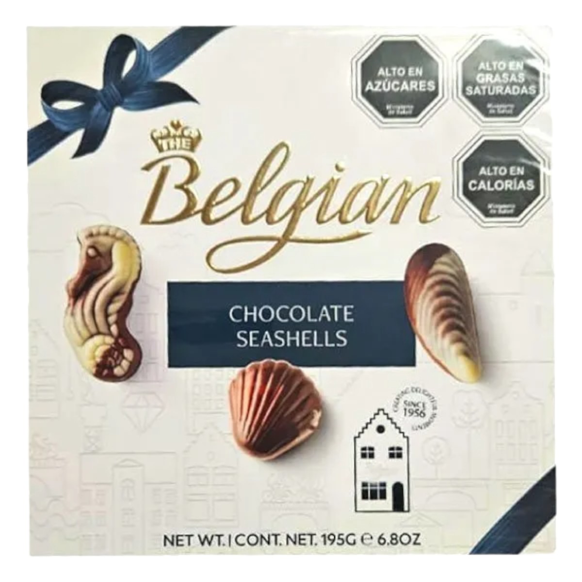 BOMBONES DE CHOCOLATES BELGIAN SEASHELLS 195G - 3
