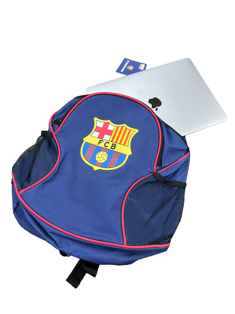 MOCHILA FC BARCELONA FUTBOL ORIGINAL SINTÉTICO - 3