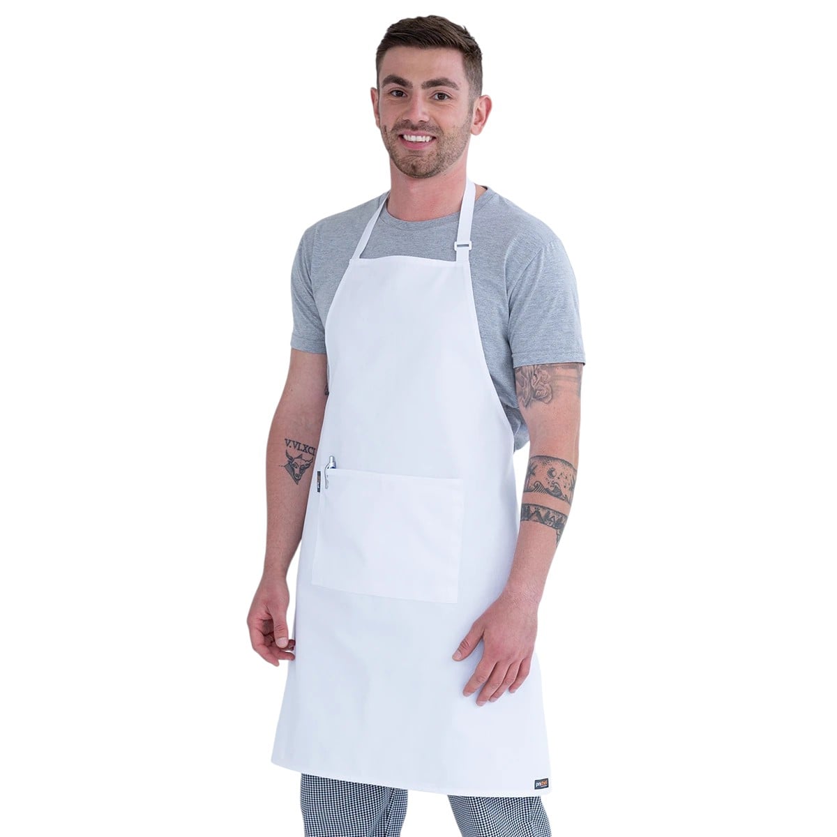PECHERA DELANTAL IMPERMEABLE COCINA GASTRONOMIA UNISEX - 1