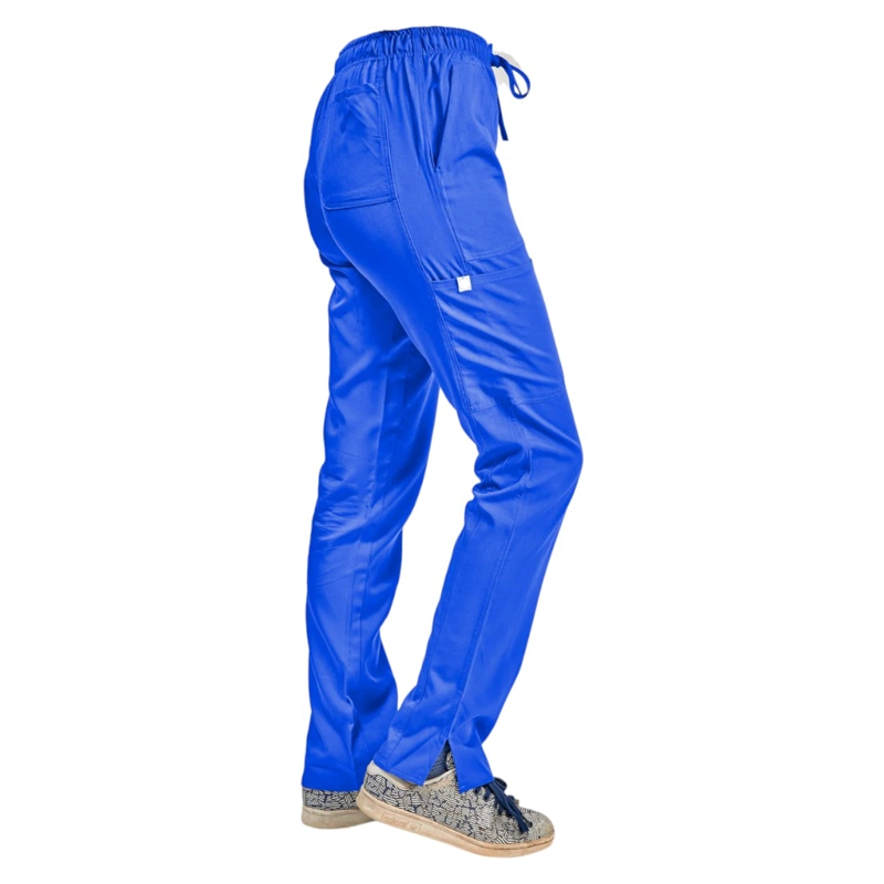 CONJUNTO POLERA Y PANTALON CLINICO AZUL REAL | ROYAL BLUE - 3