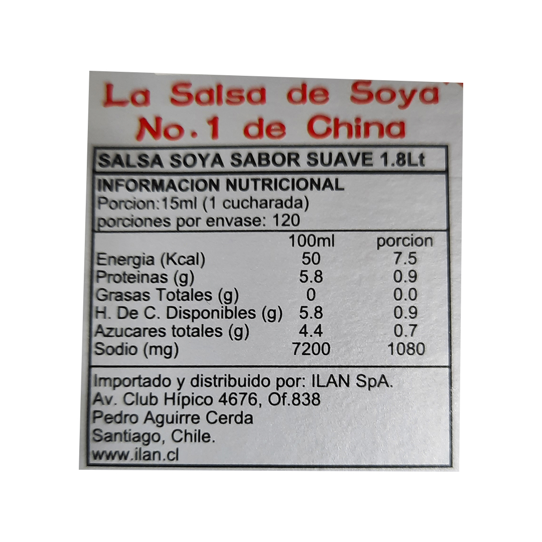 SALSA 1.8 L SOYA PEARL RIVER BRIDGE CLARA SUPERIOR - 2
